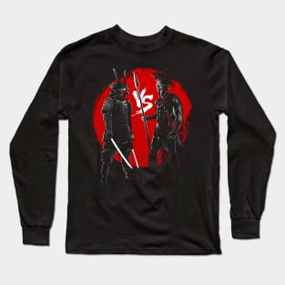 Gladiator vs Samurai Long Sleeve T-Shirt